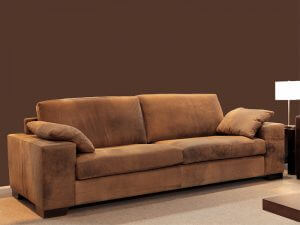 Mueble sofá Baltik con patas madera